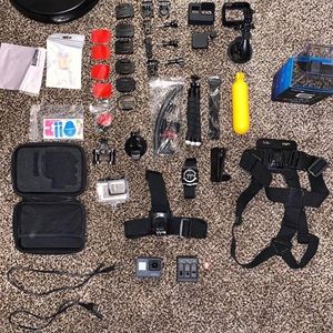 GoPro HERO6-Black-4K HD with all Equipment